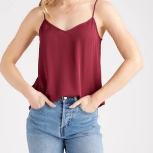 Quince silk tank top M